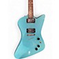 Used 2001 Epiphone SLASHER FX METALLIC LIGHT BLUE Solid Body Electric Guitar thumbnail