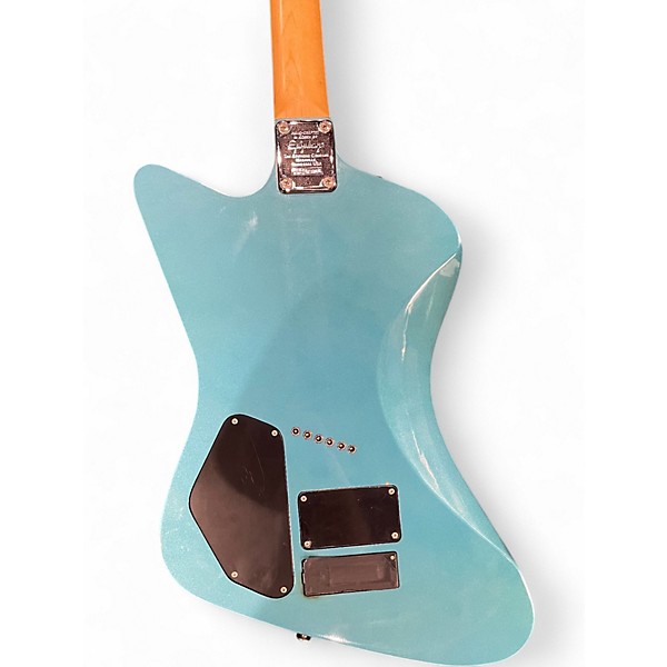 Used 2001 Epiphone SLASHER FX METALLIC LIGHT BLUE Solid Body Electric Guitar