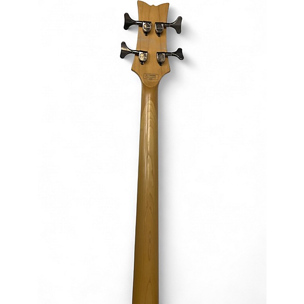 Used Schecter Guitar Research Omen Extreme 4 String Trans Red Electric Bass Guitar