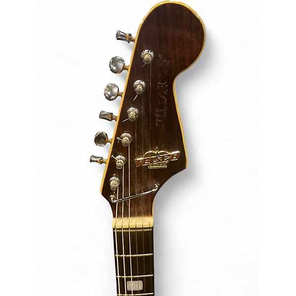 Vintage 1970s Teisco ET440 Spectrum 2 Tone Sunburst Solid Body Electric Guitar