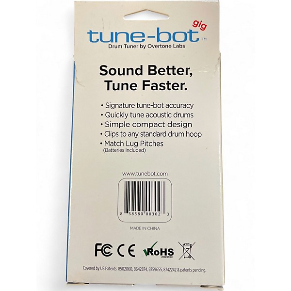 Used Overtone Labs TUNE-BOT GIG Drum Key
