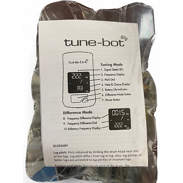 Used Overtone Labs TUNE-BOT GIG Drum Key