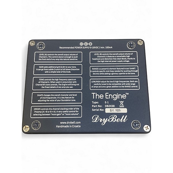 Used Drybell The Engine Effect Pedal