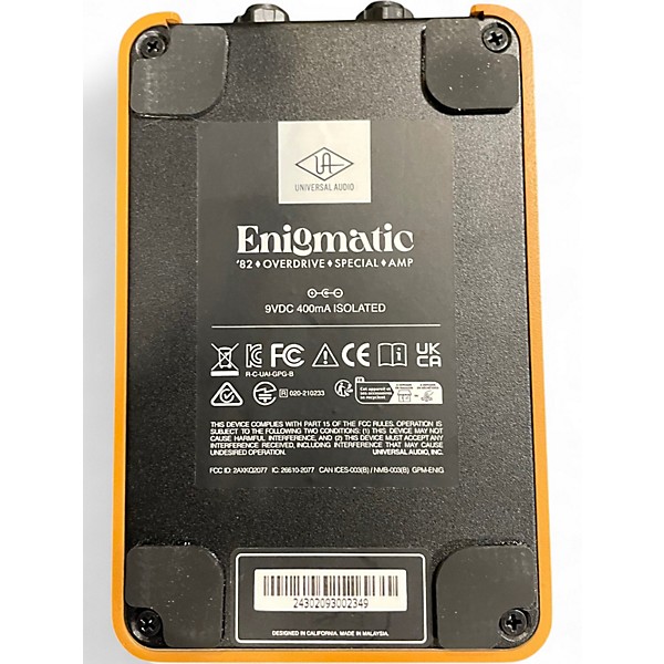 Used Universal Audio ENIGMATIC '82 Guitar Preamp