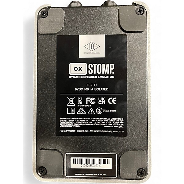 Used Universal Audio OX STOMP Guitar Preamp