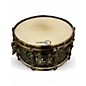 Used Mapex 14X6.5 Sledgehammer Black Panther Snare brass Drum thumbnail