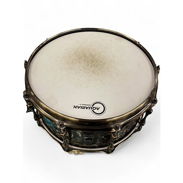 Used Mapex 14X6.5 Sledgehammer Black Panther Snare brass Drum
