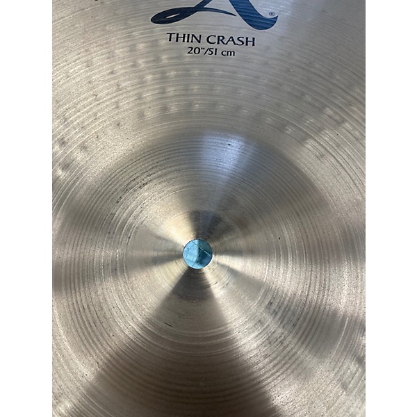 Used Zildjian 20in A Series Thin Crash Cymbal
