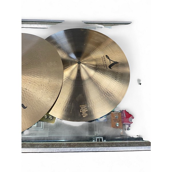 Used Zildjian 15in a series new beat Cymbal