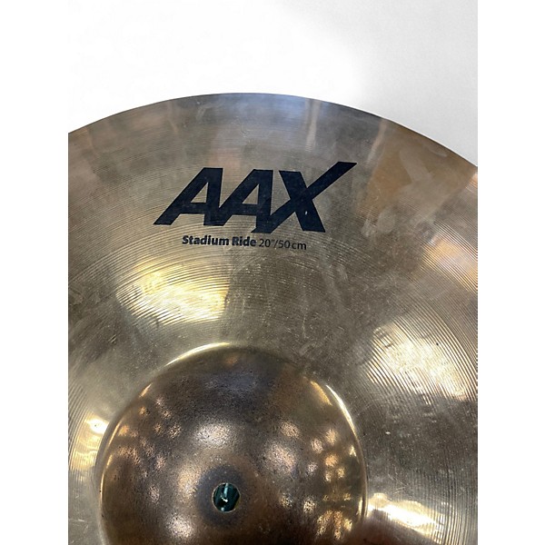 Used SABIAN 20in aax stadium ride Cymbal
