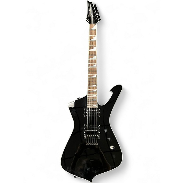 Used Ibanez ICEMAN ICT700 Satin Black Solid Body Electric Guitar
