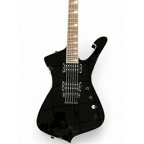 Used Ibanez ICEMAN ICT700 Satin Black Solid Body Electric Guitar