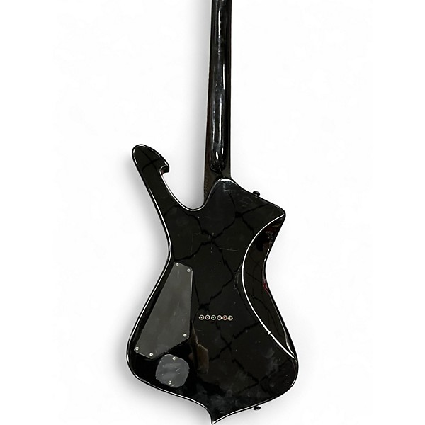 Used Ibanez ICEMAN ICT700 Satin Black Solid Body Electric Guitar