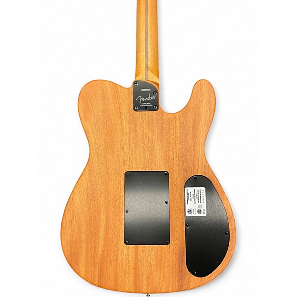 Used Fender LEFTY AMERICAN ACOUSTISONIC TELECASTER Natural Acoustic Electric Guitar