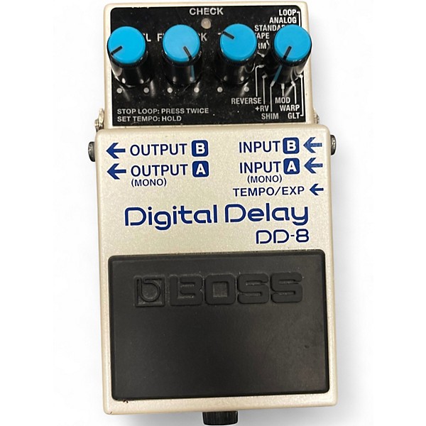 Used BOSS DD-8 Digital Delay Effect Pedal