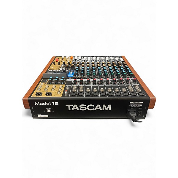 Used TASCAM MODEL 16 - 12 CHANNEL MIXER Unpowered Mixer