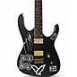 Used Leo Jaymz MONSOON Flat Black Solid Body Electric Guitar