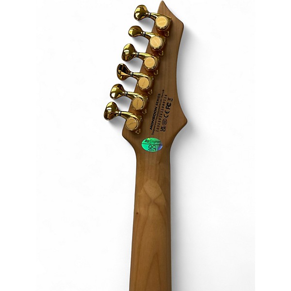 Used Leo Jaymz MONSOON Flat Black Solid Body Electric Guitar