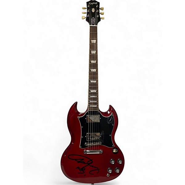 Used Leo Jaymz MONSOON Flat Black Solid Body Electric Guitar