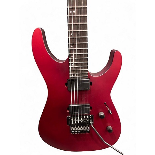 Used ESP LTD M1000 Candy Apple Re Satin Solid Body Electric Guitar