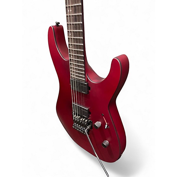 Used ESP LTD M1000 Candy Apple Re Satin Solid Body Electric Guitar