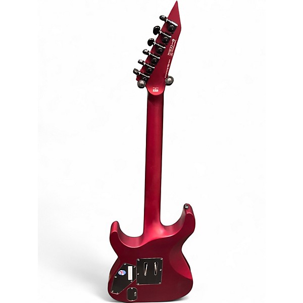 Used ESP LTD M1000 Candy Apple Re Satin Solid Body Electric Guitar