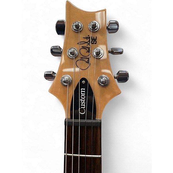 Used PRS SE Custom 24 Trans Blue Solid Body Electric Guitar