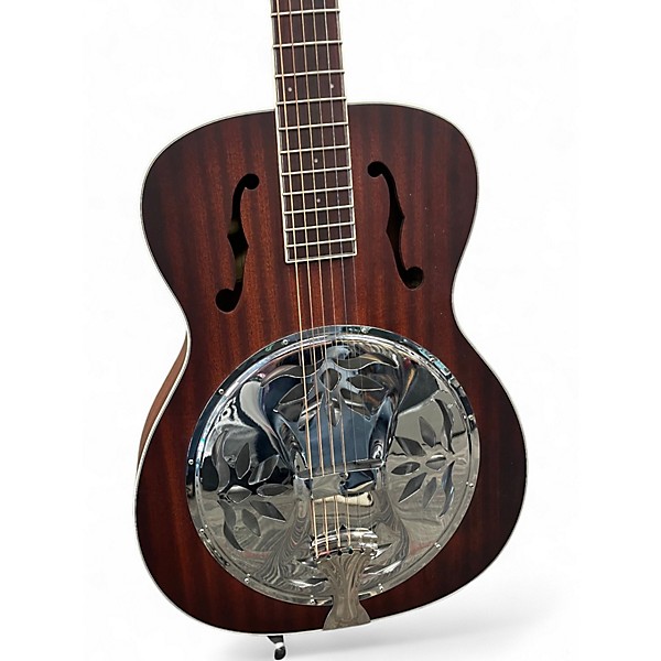 Used Fender Paramount p18E Mahogony Resonator Guitar