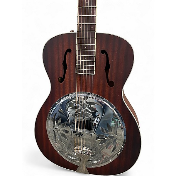 Used Fender Paramount p18E Mahogony Resonator Guitar