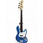 Used Fender CUSTOM FRETLESS JAZZMASTER Lake Placid Blue Electric Bass Guitar thumbnail