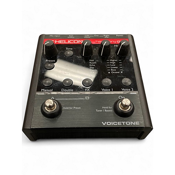 Used TC Helicon Harmony GTX Vocal Processor