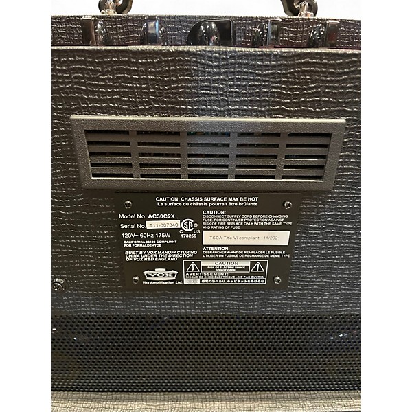 Used VOX AC30C2X 2x12 30W Tube Guitar Combo Amp