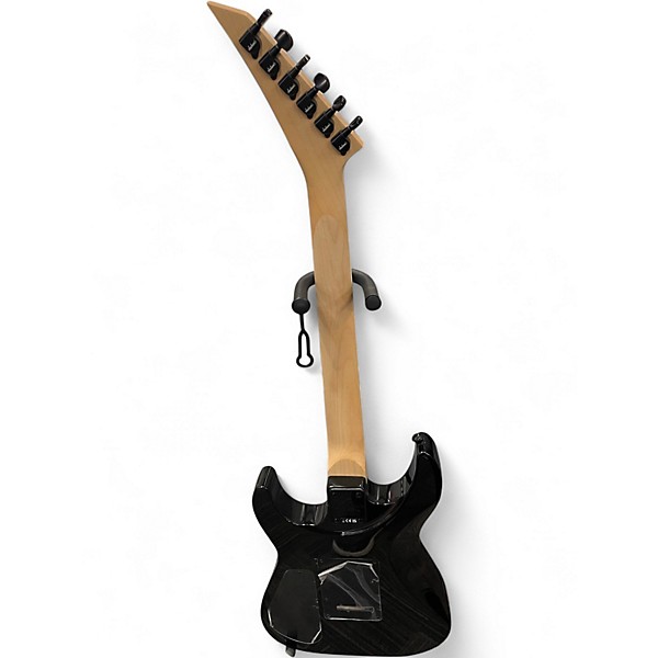 Used Jackson JS22 Dinky silver quilted Solid Body Electric Guitar