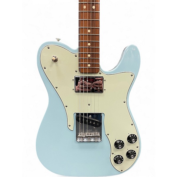 Used Fender Vintera 70's Telecaster Classic Sonic Blue Solid Body Electric Guitar