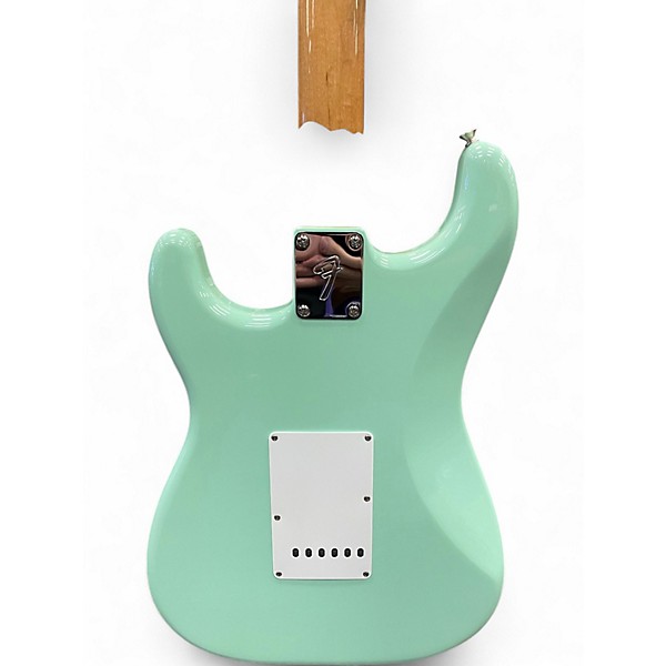 Used 2020 Fender Vintera 60s Stratocaster Surf Green Solid Body Electric Guitar