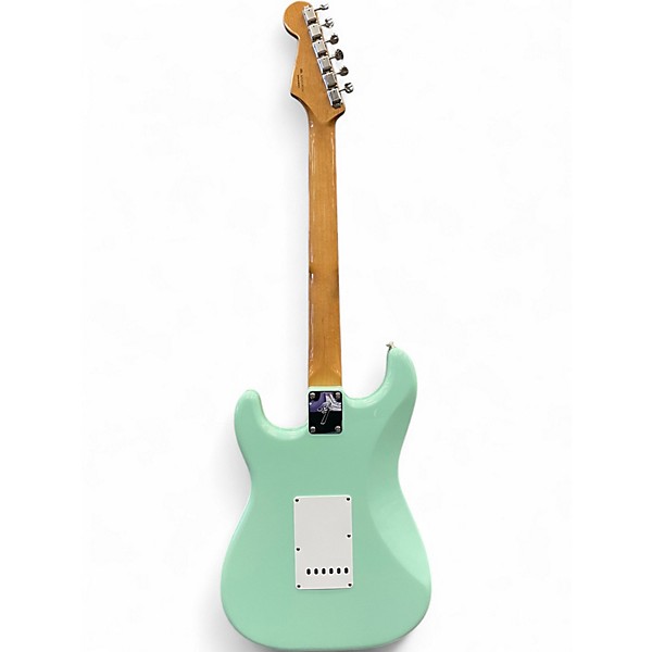Used 2020 Fender Vintera 60s Stratocaster Surf Green Solid Body Electric Guitar