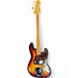 Used 2002 Fender Jaco Pastorius Signature Relic Jazz Bass Fretless 3 Tone Sunburst Electric Bass Guitar thumbnail
