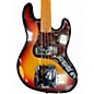 Used 2002 Fender Jaco Pastorius Signature Relic Jazz Bass Fretless 3 Tone Sunburst Electric Bass Guitar