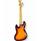 Used 2002 Fender Jaco Pastorius Signature Relic Jazz Bass Fretless 3 Tone Sunburst Electric Bass Guitar