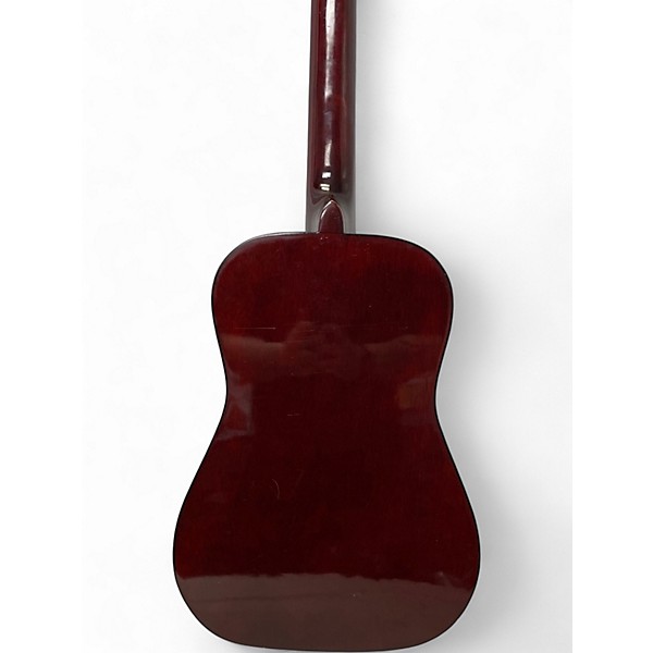 Vintage 1980s Fg4a Mini Sunburst Acoustic Guitar