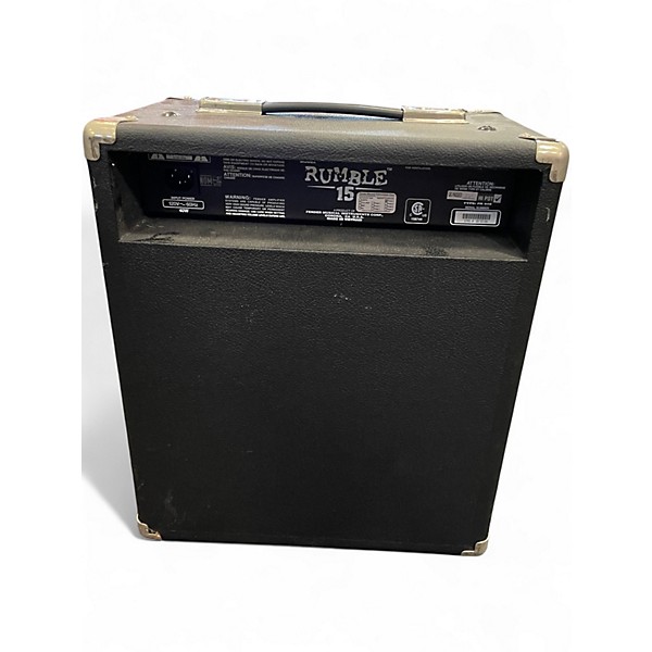 Used Fender Rumble 15 15W 1X8 Bass Combo Amp