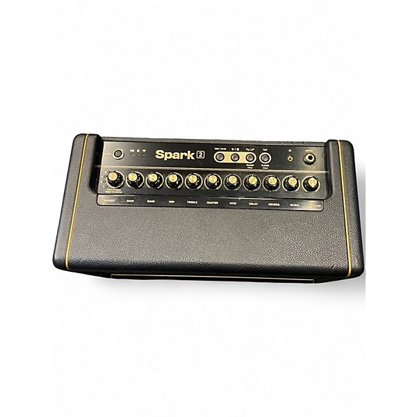 Used Positive Grid Spark 2 W/Rechargeable Battery for Spark Live Guitar Combo Amp