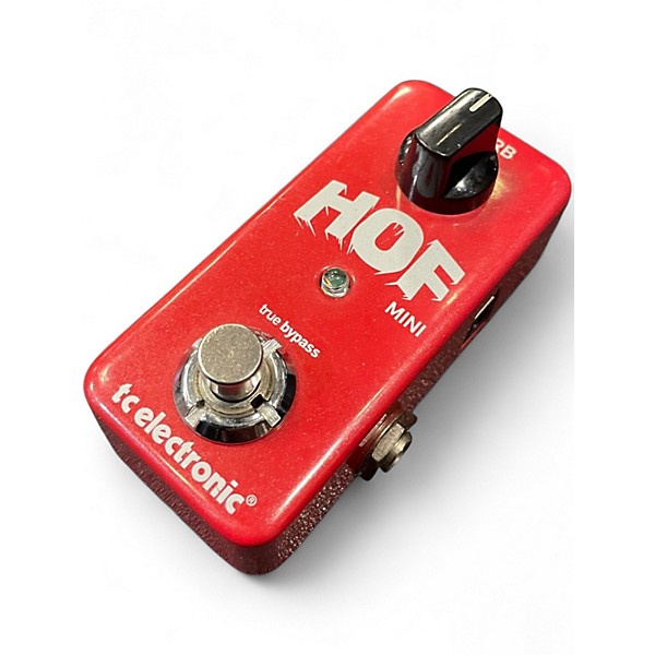 Used TC Electronic Hall Of Fame Mini Reverb Effect Pedal