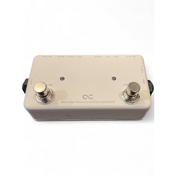 Used One Control White Loop Pedal