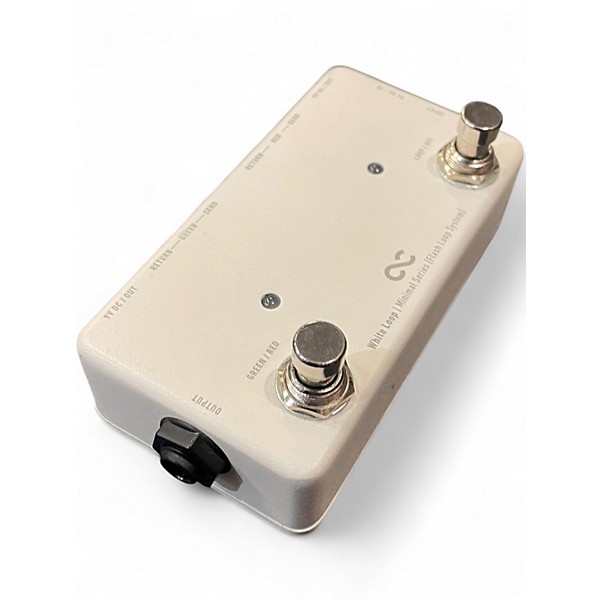Used One Control White Loop Pedal