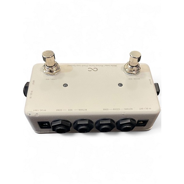 Used One Control White Loop Pedal