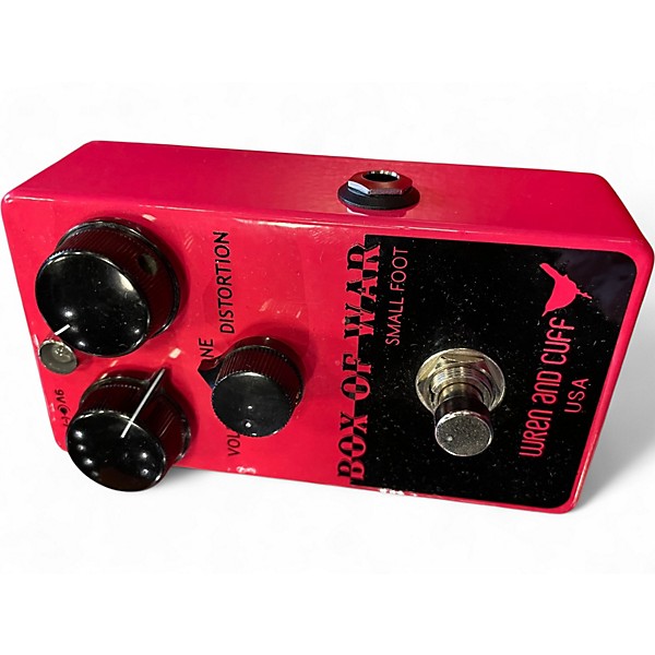 Used Wren And Cuff Small Foot Box of War Effect Pedal