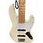 Used Squier Affinity Jazz Bass V 5 String Alpine White Electric Bass Guitar