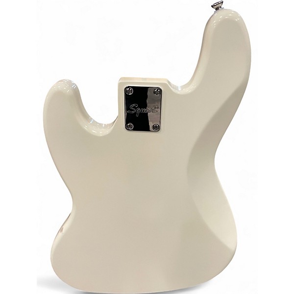 Used Squier Affinity Jazz Bass V 5 String Alpine White Electric Bass Guitar