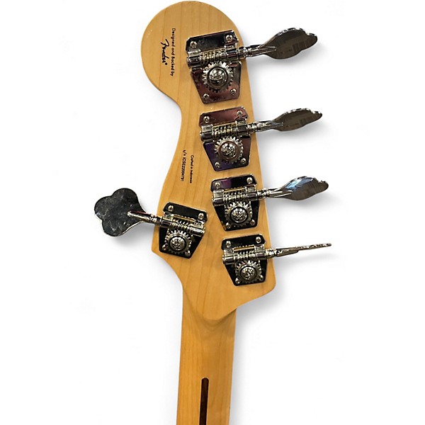 Used Squier Affinity Jazz Bass V 5 String Alpine White Electric Bass Guitar